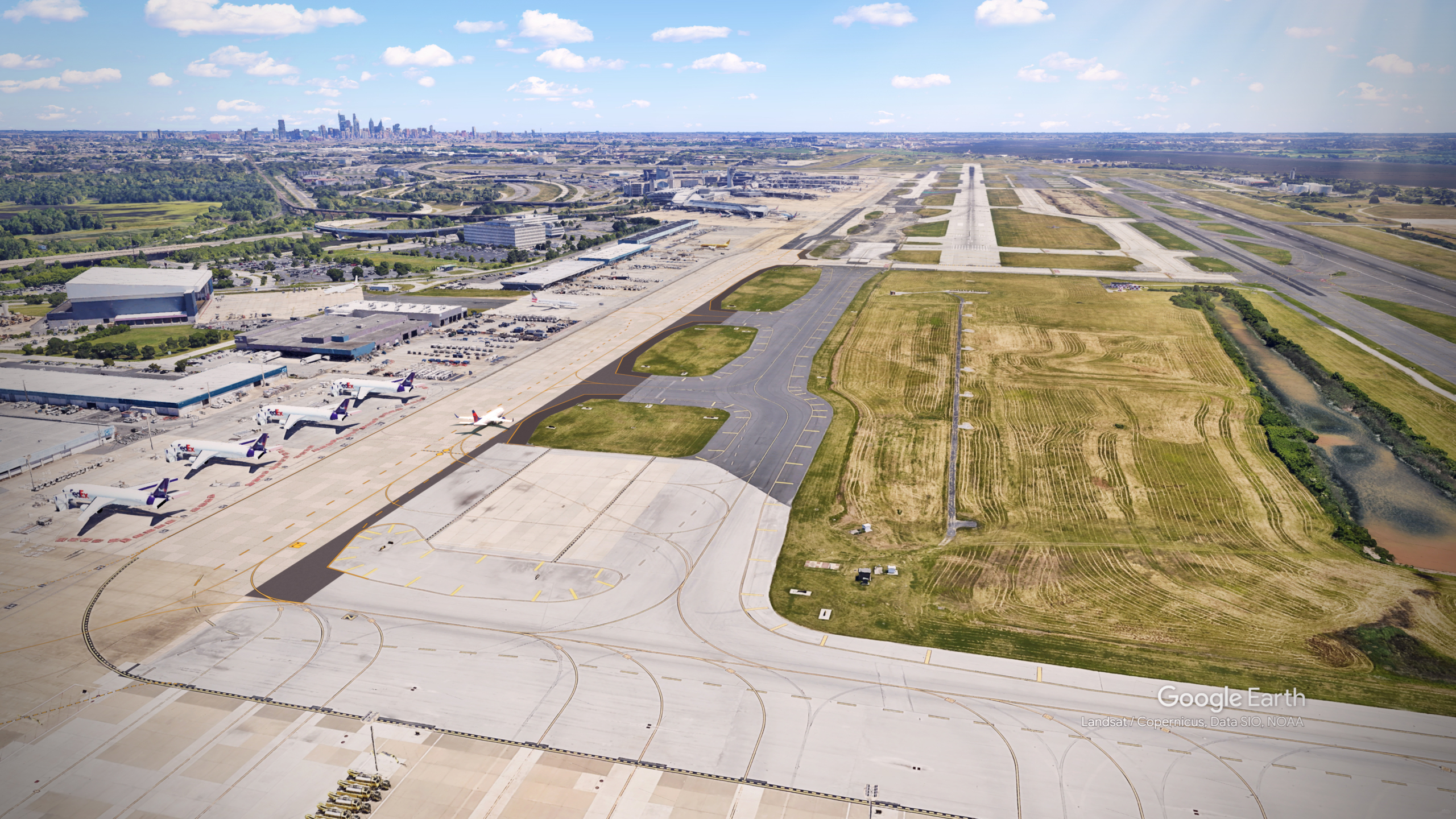 Philadelphia International Airport's Taxiway J Rehabilitation